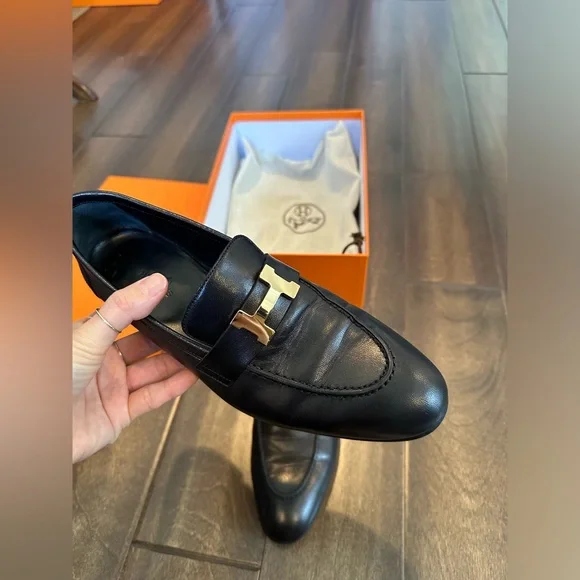 HERMES Paris Loafer 38 - Picture 3 of 14